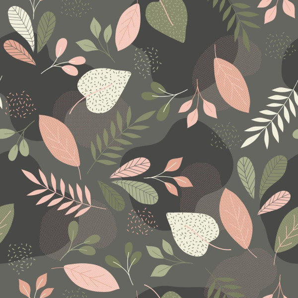 ACCESS DECO - Toile Cirée Déco 140cmx20m Éclair Taupe