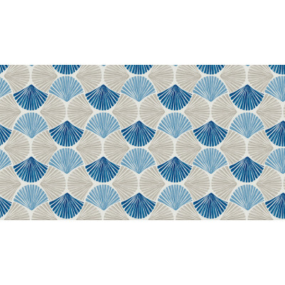 DC TABLE - Nappe Fibranne 138cmx15m Bergamo Seashells