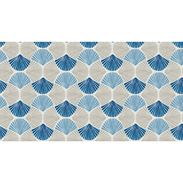 DC TABLE - Nappe Fibranne 138cmx15m Bergamo Seashells