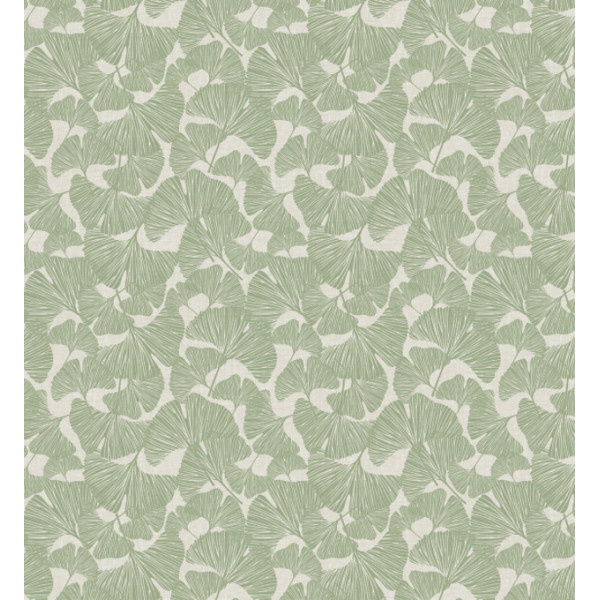 DC TABLE - Nappe Fibranne 138cmx15m Bergamo Ginkgo Leafy