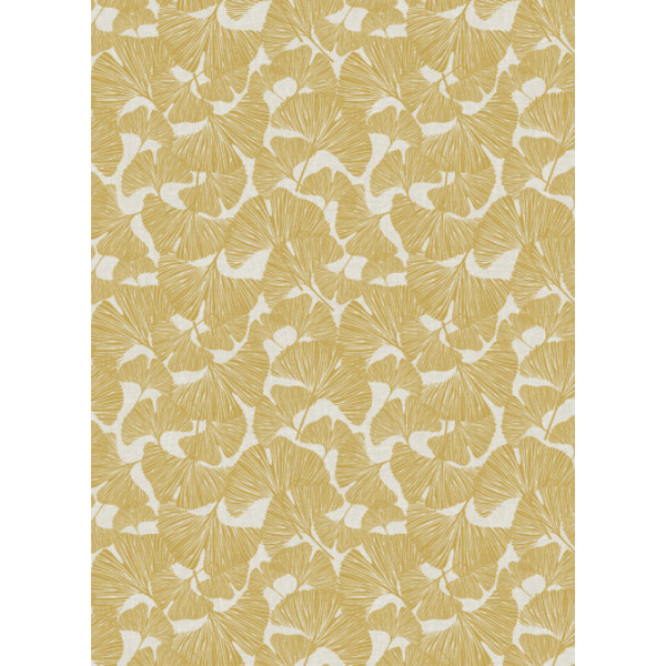 DC TABLE - Nappe Fibranne 138cmx15m Bergamo Ginkgo Honey