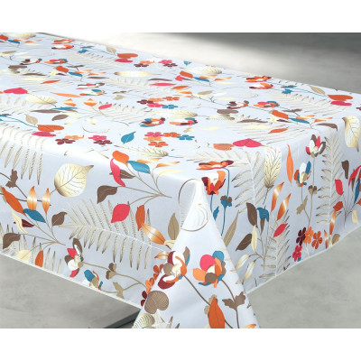 ACCESS DECO - Nappe Polyester 140x240cm Oxana Beige sur Cintre