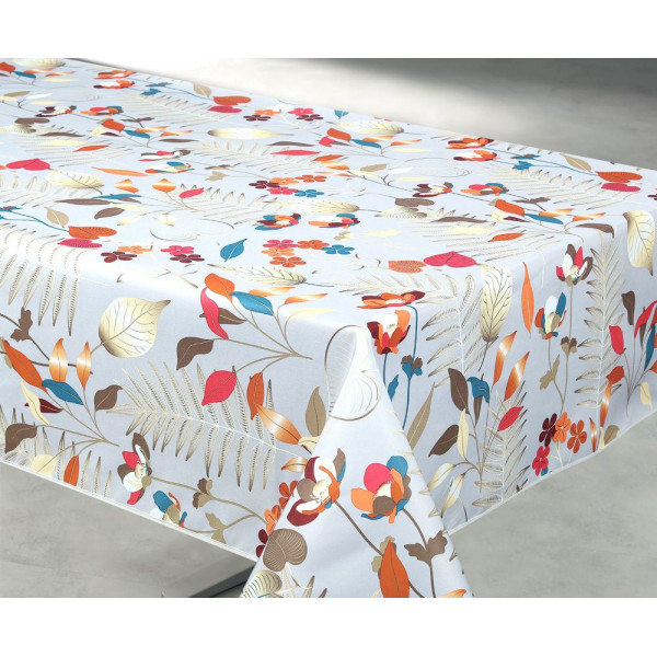 ACCESS DECO - Nappe Polyester 140x240cm Oxana Beige sur Cintre