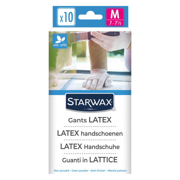 STARWAX - Gants Latex Épais