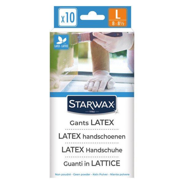 STARWAX - Gants Latex Épais