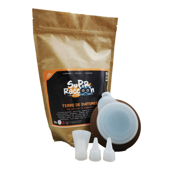 SUPER RACCOON - Souffleuse Terre de Diatomée 90ml