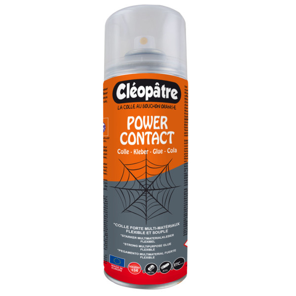 CLEOPATRE - Colle Spray Power Contact 250ml