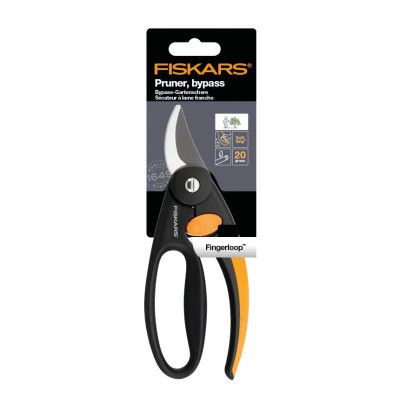 FISKARS - Sécateur Elégance à Lame Franche P44