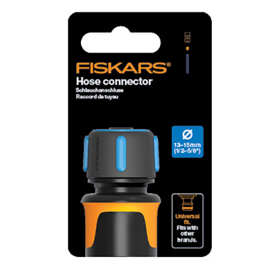 FISKARS - Raccord de Tuyau D'arrosage Confort 13-15 mm