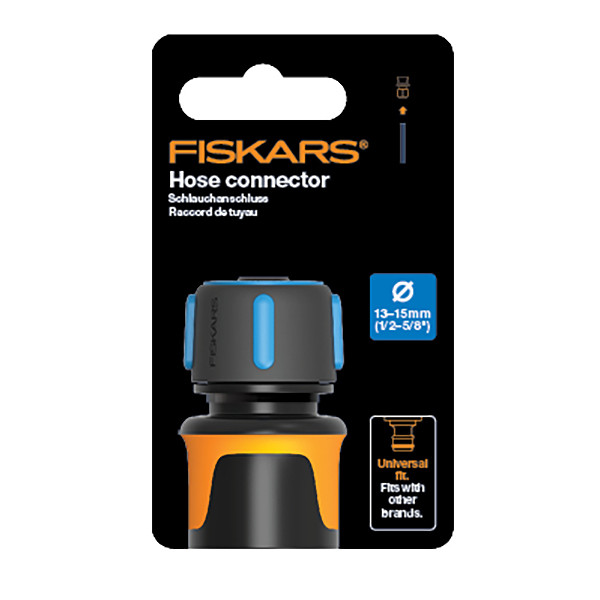 FISKARS - Raccord de Tuyau D'arrosage Confort 13-15 mm