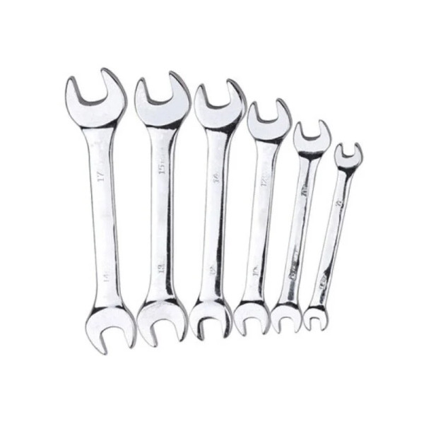 EVOE - Jeu de 6 Clés Plates de 6 à 17mm