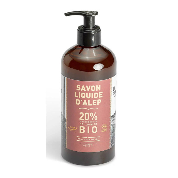 LA CORVETTE - Savon d'Alep Liquide Pompe 500ml