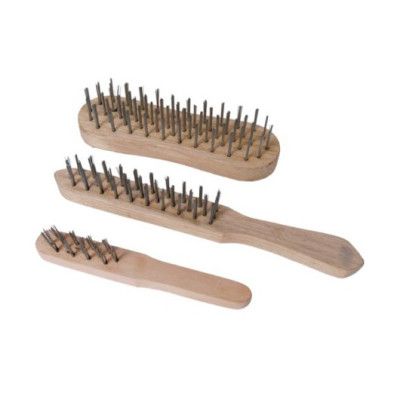 EVOE - Lot de 3 Brosses Métalliques
