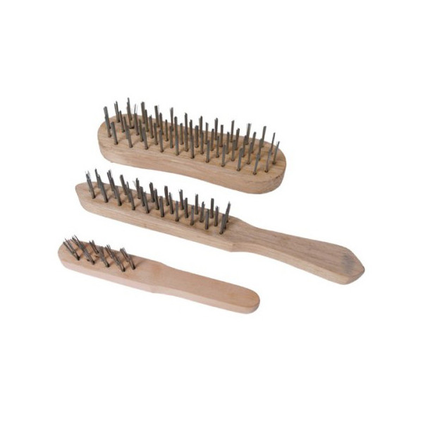 EVOE - Lot de 3 Brosses Métalliques
