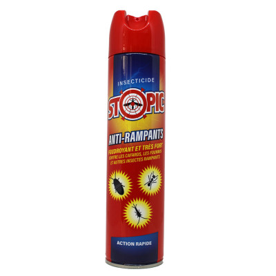STOPIC - Insecticide Anti-Rampants Aérosol 400ml
