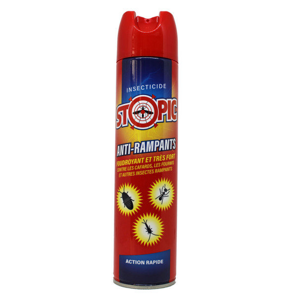STOPIC - Insecticide Anti-Rampants Aérosol 400ml