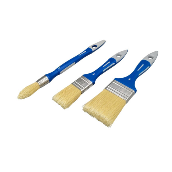 SAVY - Lot de 3 Pinceaux Bi-Matière Toute Peinture