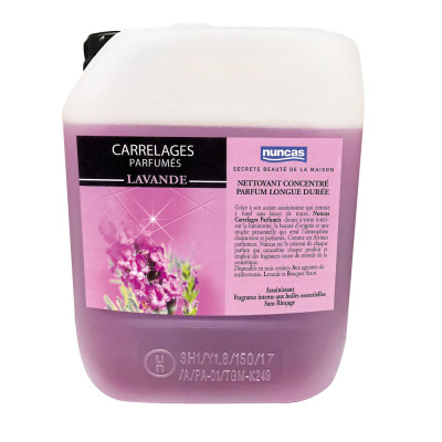 NUNCAS - Nettoyant Carrelages Parfumés Lavande 5L