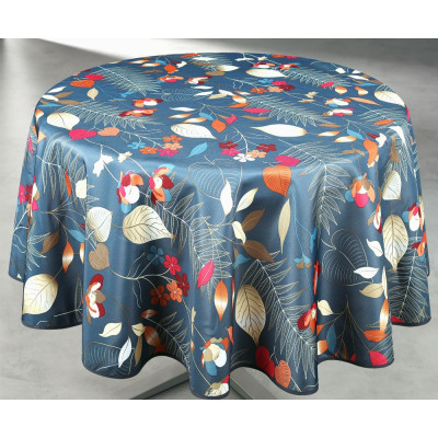 ACCESS DECO - Nappe Polyester Ronde Ø160cm Oxana Gris sur Cintre