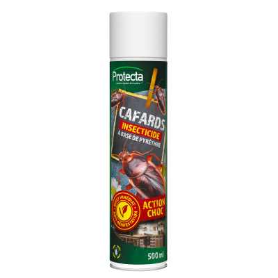PROTECTA - Anti-Cafards Aérosol 500ml TP18