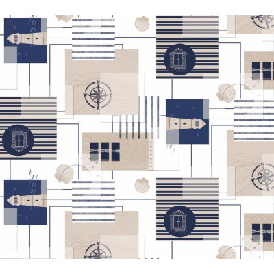 ACCESS DECO - Toile Cirée Déco Guia 140cm x 20m