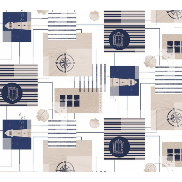 ACCESS DECO - Toile Cirée Déco Guia 140cm x 20m