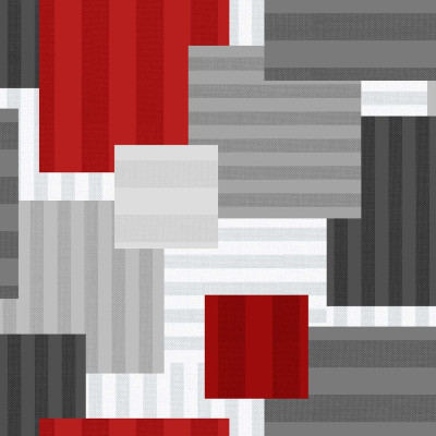 ACCESS DECO - Toile Cirée Déco Claire Rouge 140cm x 20m