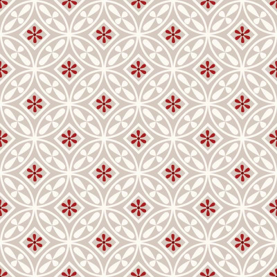 ACCESS DECO - Toile Cirée Déco Small Beige 140cm x 20m