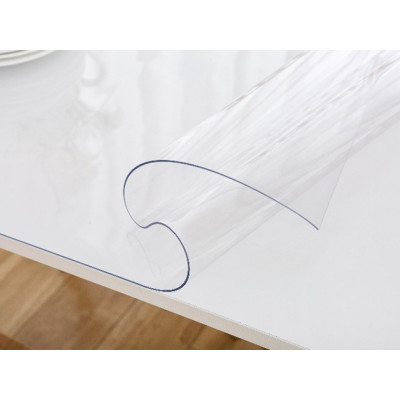 ACCESS DECO - Nappe Feuille Cristal Clear Uni Transparent 140cmx15m Épaisseur 80/100ème