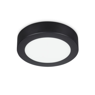 PROLIGHT - Plafonnier Rond Villo LED 6W Noir 17cm