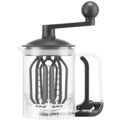 Distributeur et mélangeur de pâte à crêpes - Noir