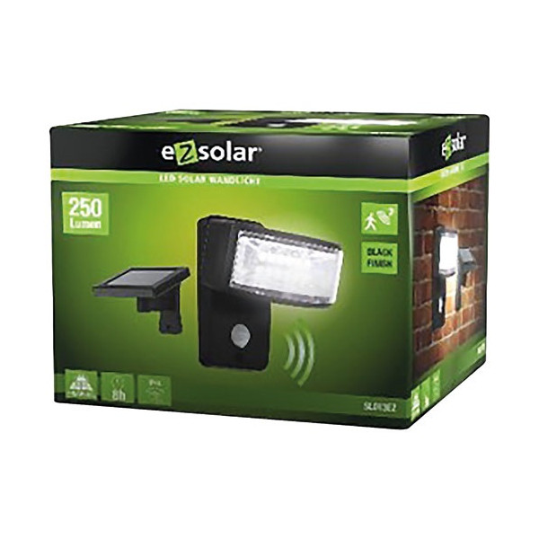 Applique solaire 250 lumens 12 leds détecteur mouvements