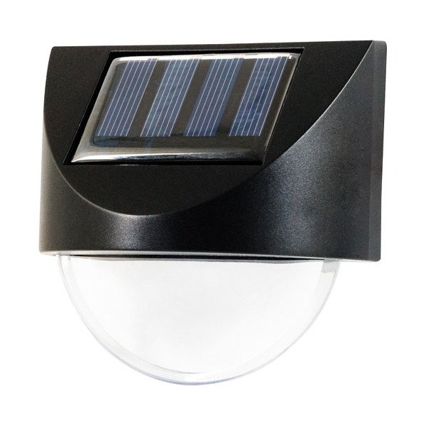 Appliques solaires carrées x 2 blanc chaud