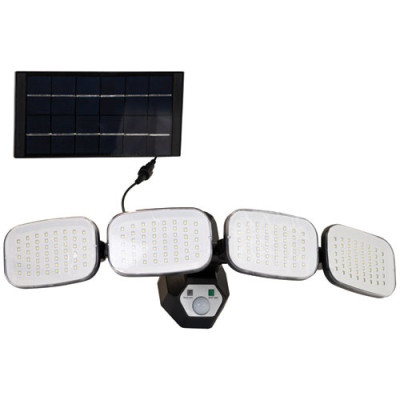 Applique solaire 750 lm avec télécommande