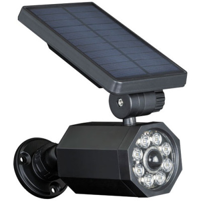 Spot solaire mural 400 lm design caméra de surveillance