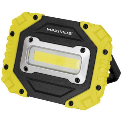 Projecteur nomade led 10 w 1200 lm noir et jaune