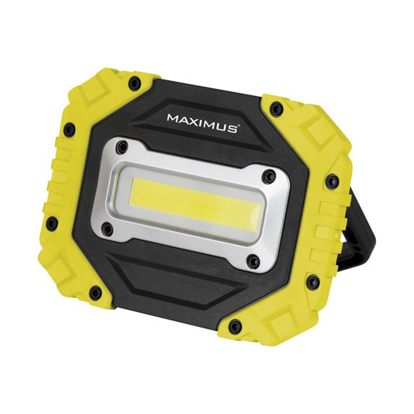 Projecteur nomade led 10 w 1200 lm noir et jaune