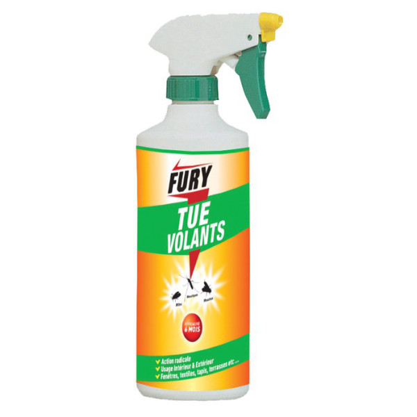 FURY - Tue Volants Efficacité Renforcée Vaporisateur 500ml