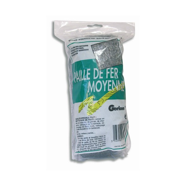 GERLON - Sachet de Paille de Fer Moyenne 100g