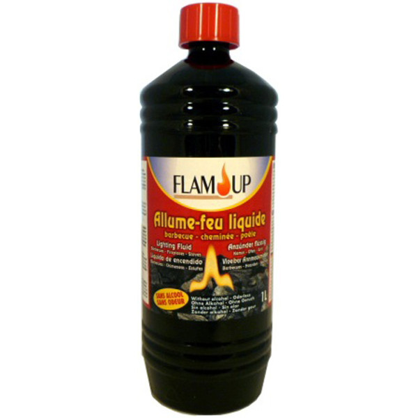 FLAM UP - Allume-Feu Liquide Sans Odeur 1L