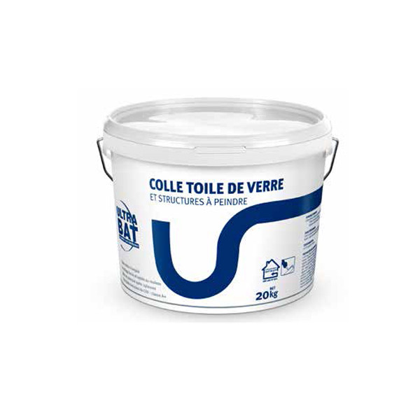 ULTRABAT - Colle Toile de Verre Blanche 20kg