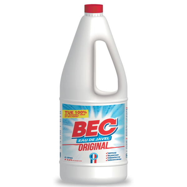 BEC - Javel Original 2.6% Chlore Actif 2L