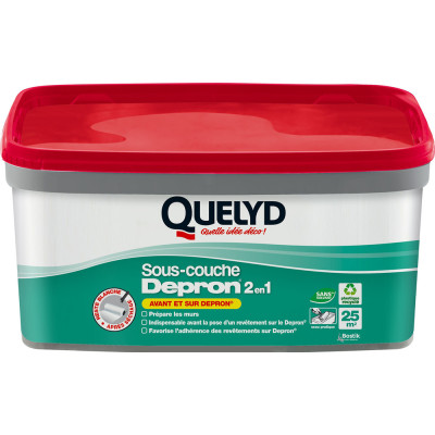 Sous couche pour Dépron 2 en 1, seau de 2.5L
