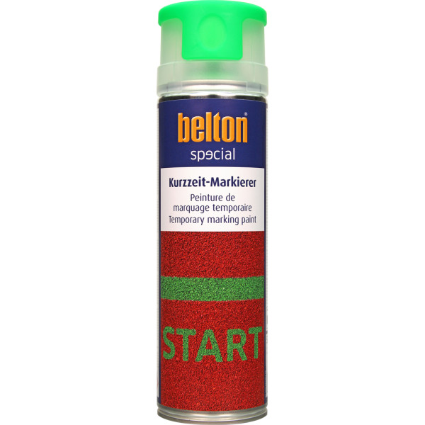 BELTON - Peinture SPECIAL Marquage Temporaire Aérosol 500ml Vert