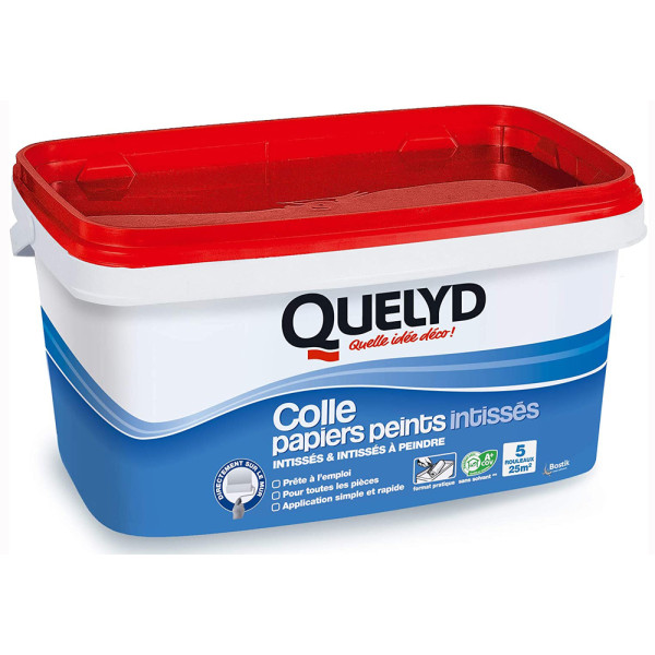 QUELYD - Colle Papiers Peints Intissés en Pâte