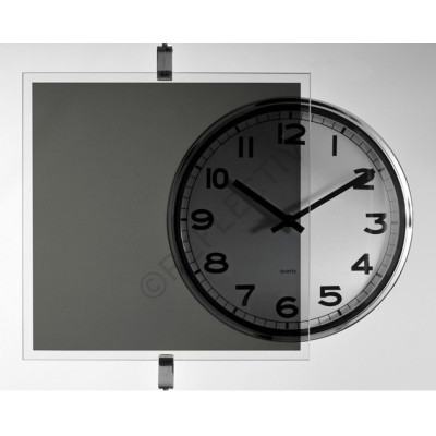 Film de couleur transparent noir, rouleau de 75x200cm