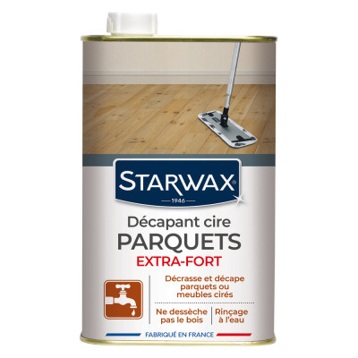 Décapant cire extra fort - parquet ciré 1L