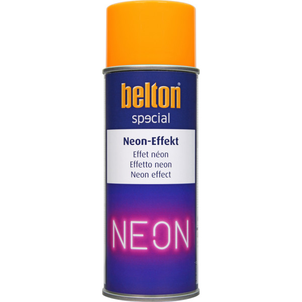 BELTON - Peinture SPECIAL Effet Néon Aérosol 400ml orange fluo
