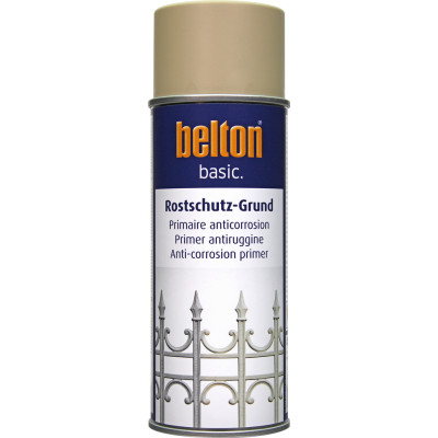 Belton basic primaire antirouille aérosol 400ml Beige