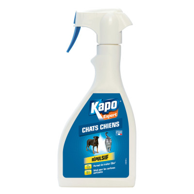Répulsif chiens et chats, pulvérisateur 500ml